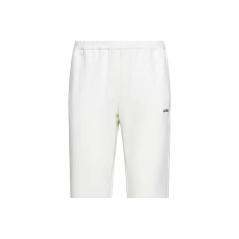 Zzegna Logo-lettering Cotton Track Pants-4