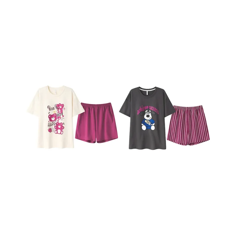 Cotton Gene Pajama Set Unisex Combo Set-83