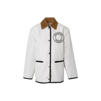 Burberry Jackets Women's Natural White