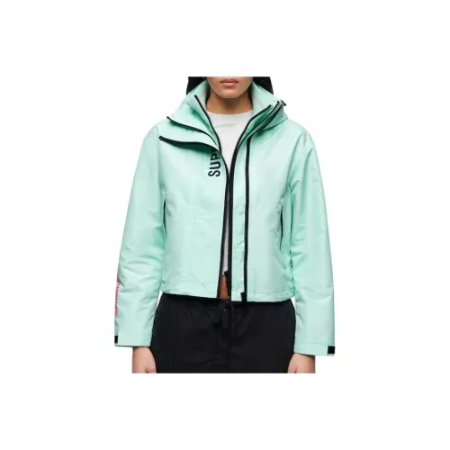 SUPERDRY Jackets Coats Women's Light Green