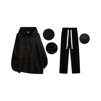 LA'T.WEEKEND Sweatshirt Sets For Fall And Winter Unisex