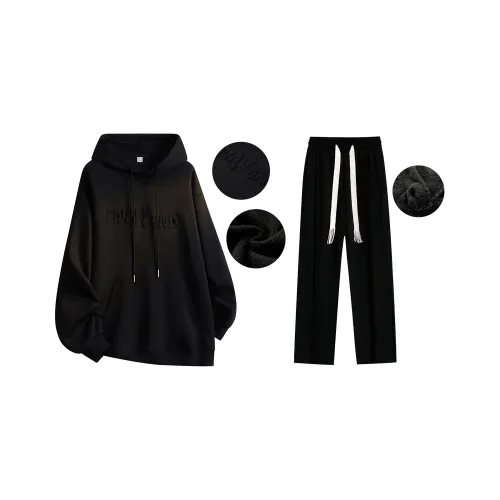 LA'T.WEEKEND Sweatshirt Sets For Fall And Winter Unisex