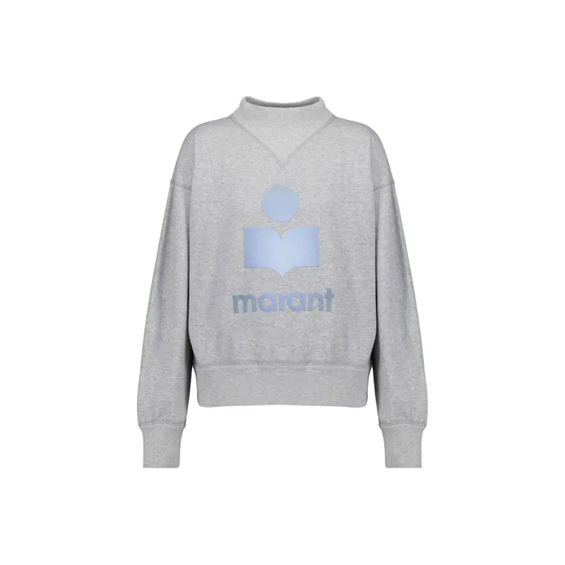 ISABEL MARANT Mobyli Mock Neck Sweatshirt-0