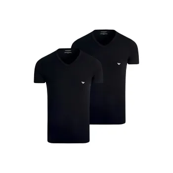 EMPORIO ARMANI T Shirt Men's 2 Pack Black