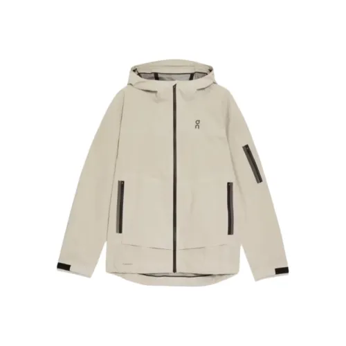 On Trek Jackets & Coats Women's Gray White