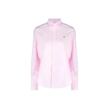 Polo Ralph Lauren Crlte St Long Sleeve Button Front Shirt Bath Pink