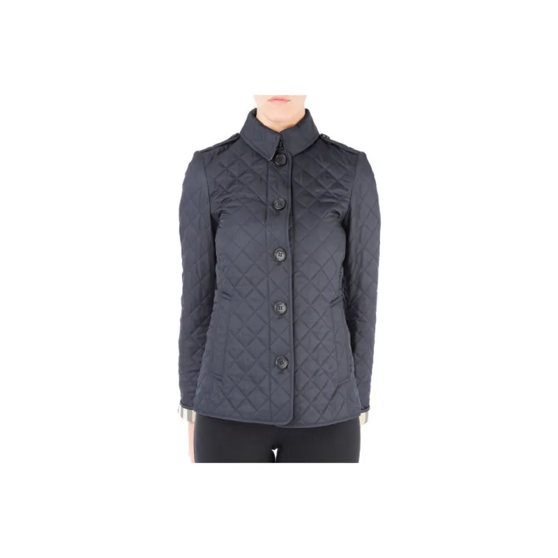 Burberry FW23 Jackets Coats Women's Navy-0