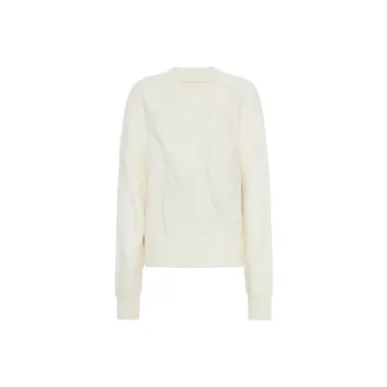 MEIYANG Knitwear Women's Cream White