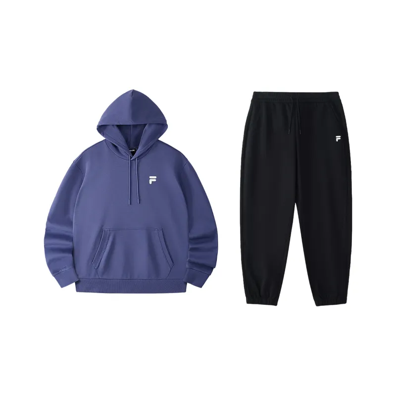 FILA FUSION FOB Sweatshirt Set Unisex Dark Brown Khaki-3
