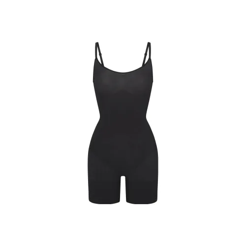 SKIMS MID THIGH BODYSUIT Bodysuits Women's ONYX/Black