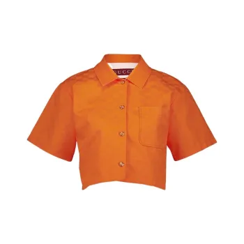 GUCCI Shirts Women's Orange