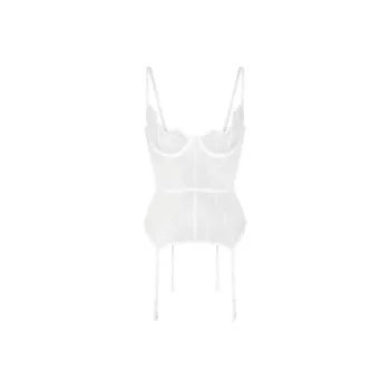 SKIMS SKILACE SCOOP UNLINED CORSET Camisole Women's SNOW/Snow