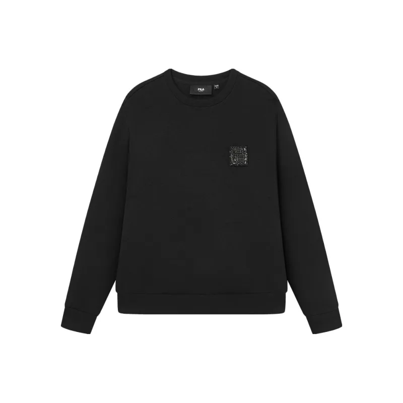 FILA MILANO Italian Luxury Sports Collection Sweatshirts Women's Jet Black-0