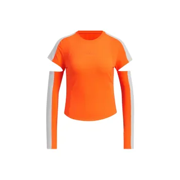 Adidas T Shirt Women's Half Impact Orange