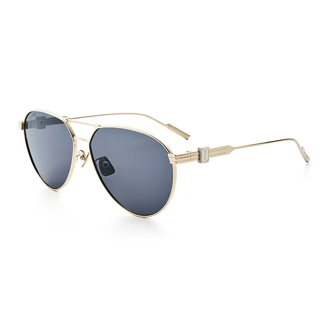 THE OWNER Titanium Irregular Shape Sunglasses Unisex-0