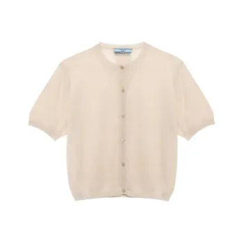 PRADA SS24 Knitwear Women's Beige