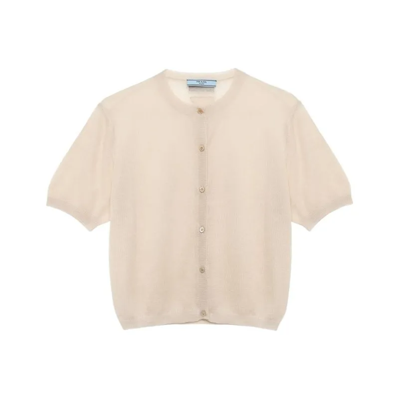 PRADA SS24 Knitwear Women's Beige-0