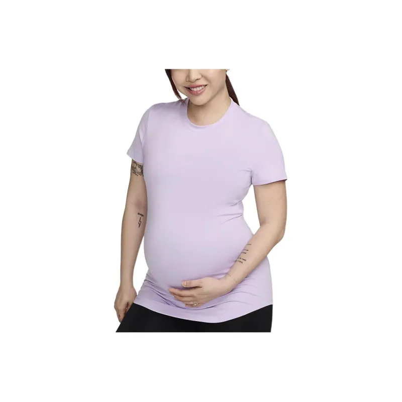 Nike Dri Fit T Shirt Women's Lilac Red-0