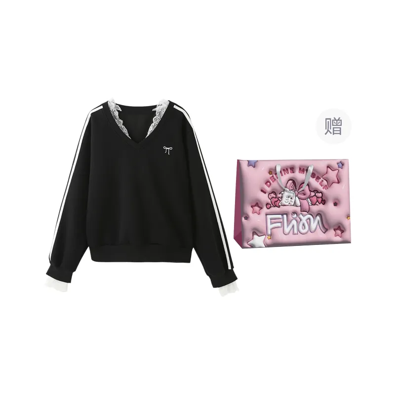 FLIM Sweatshirt Women's Gift Box Set Black-2