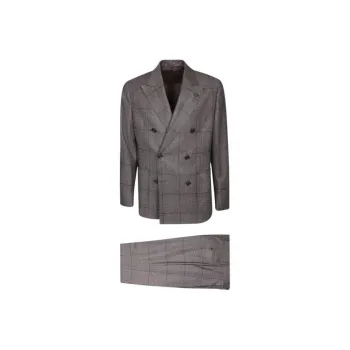 LARDINI Business Suit Men's Brown