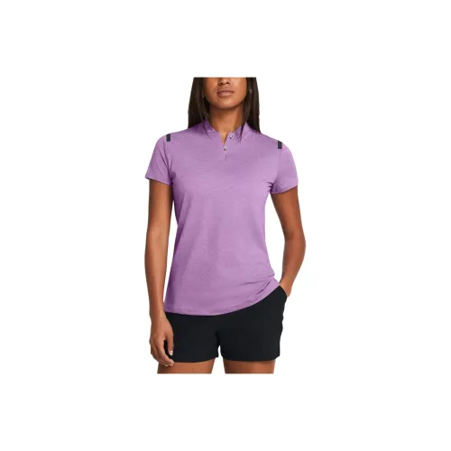 Under Armour Curry Splash Polo Shirt Women's Purple