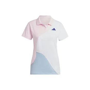 Adidas Clubhouse Premium Classic Tennis Polo Shirt Polo Shirt Women's Pink
