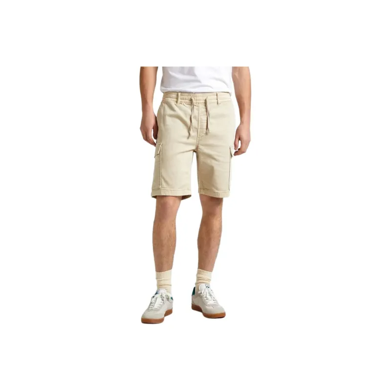 Pepe Jeans Casual Shorts Men's Beige-0