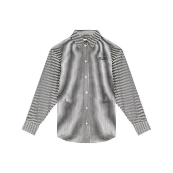 ISABEL MARANT Fabrizia Stripe Printed Shirt