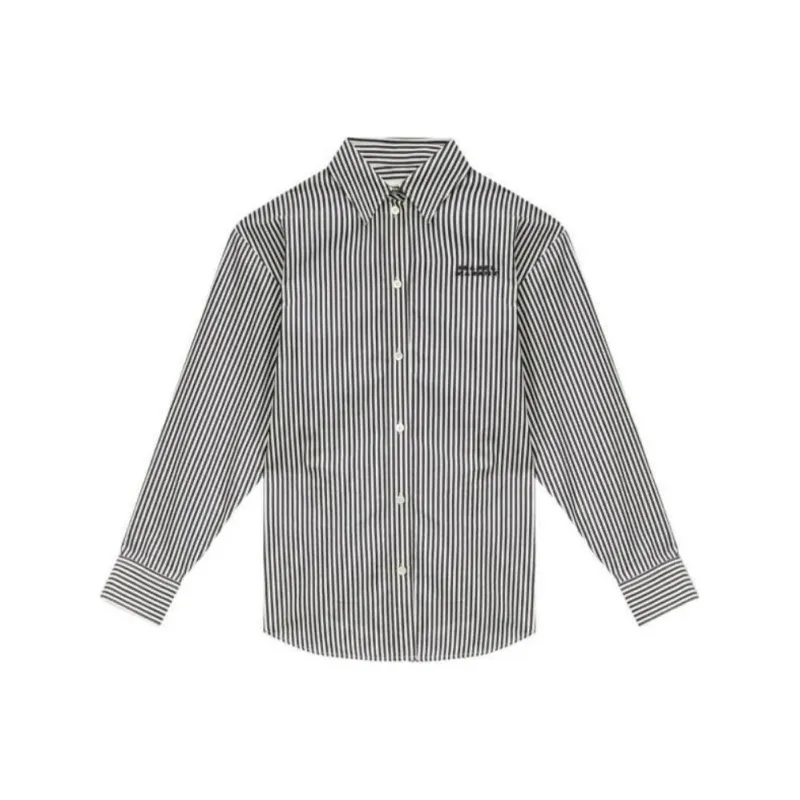 ISABEL MARANT Fabrizia Stripe Printed Shirt-0