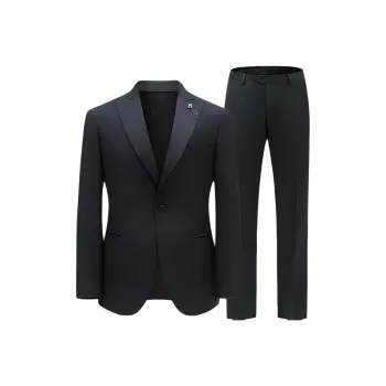 LARDINI Business Suits Men's Black