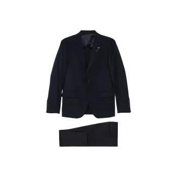 LARDINI Striped Suit