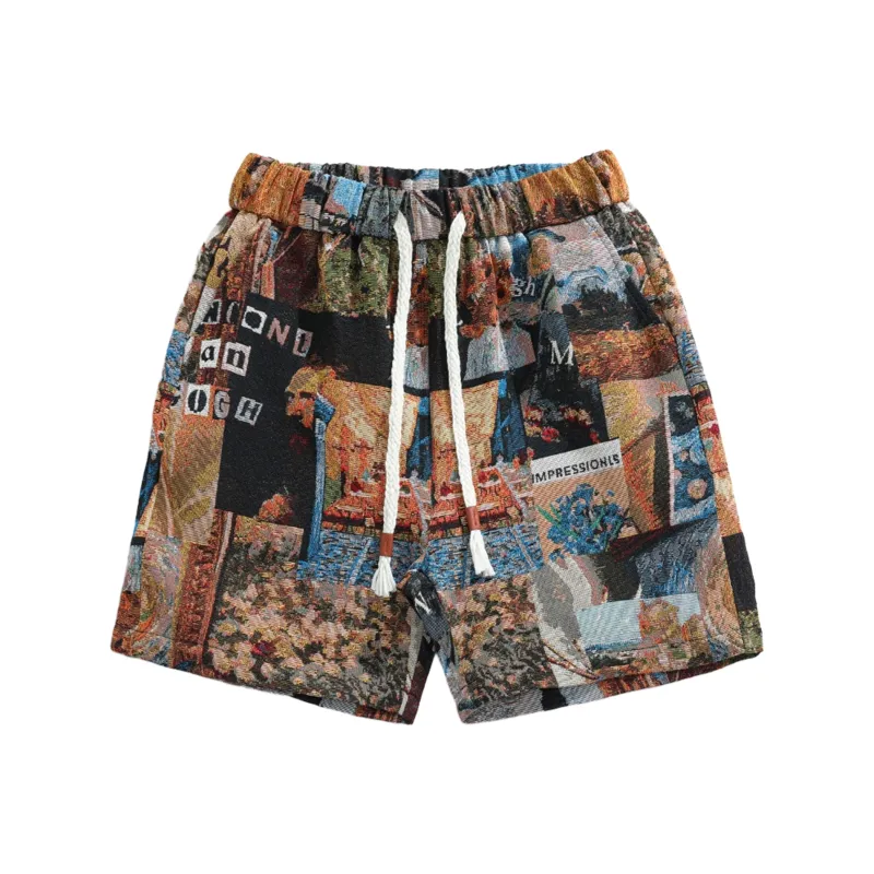 CLOR Casual Shorts Unisex Berlin Brown-0