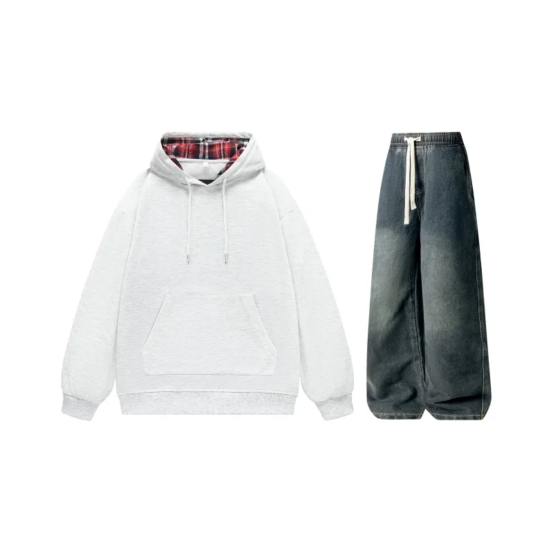 A.X.S.K Sweatshirt Sets Unisex-43