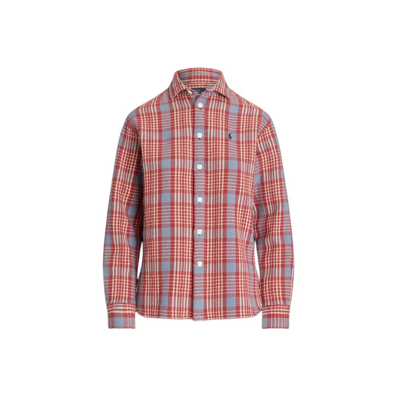 Polo Ralph Lauren Logo Embroidered Checked Shirt-0
