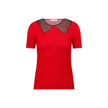 DIOR Dioramou Collection SS24 Knitwear Women's Red
