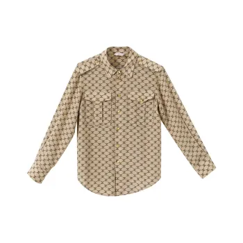 YUMOMO STAR Shirts Women's Frost Apricot
