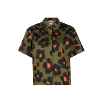 KENZO Shirts Women's Green