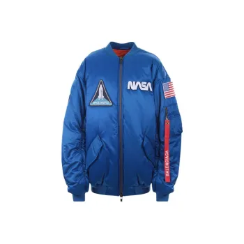Balenciaga Jackets Women's Blue