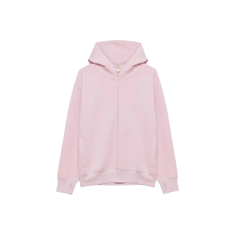 ARITZIA Golden FormaFleeceTM Oxygen Zip Hoodie Sweatshirt Women's Cupid Pink-0