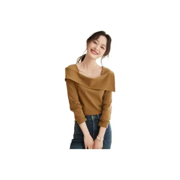 Mo Han Yi Mei T Shirt Women's Ginger Yellow