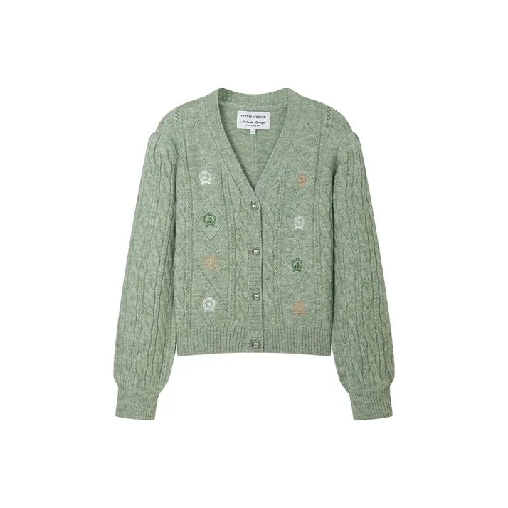 Teenie Weenie Knitwear Women's Light Green-0