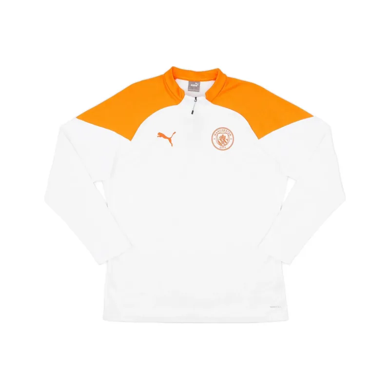 PUMA Manchester City Soccer Jerseys Unisex Yellow White-0