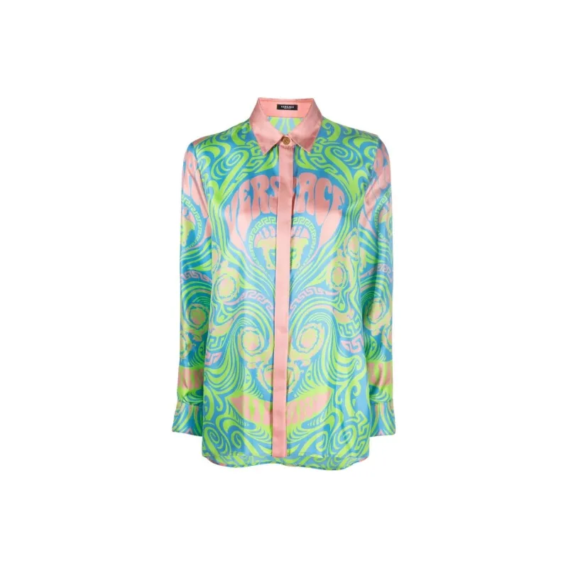 VERSACE Shirts Women's Green-0