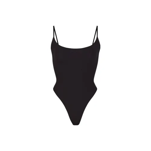 SKIMS Jumpsuit Women's White Agate Black/ONYX