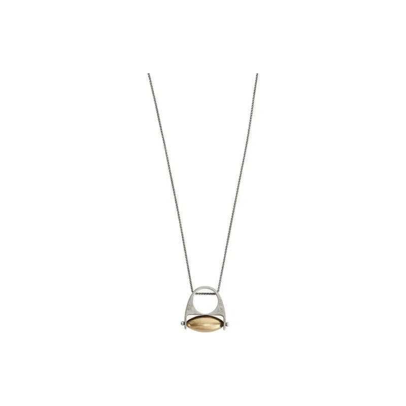 ZARA Brass Necklaces Women's Gold-0