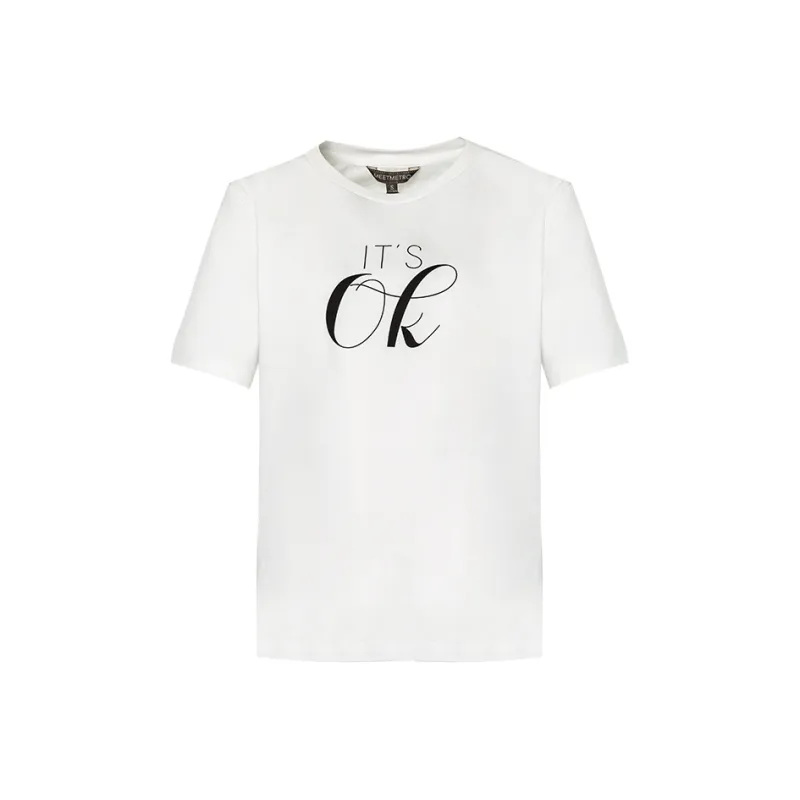 MeetMetro T Shirt Women's White-0