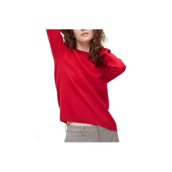 UNIQLO Cashmere Sweaters Women's Coral Red