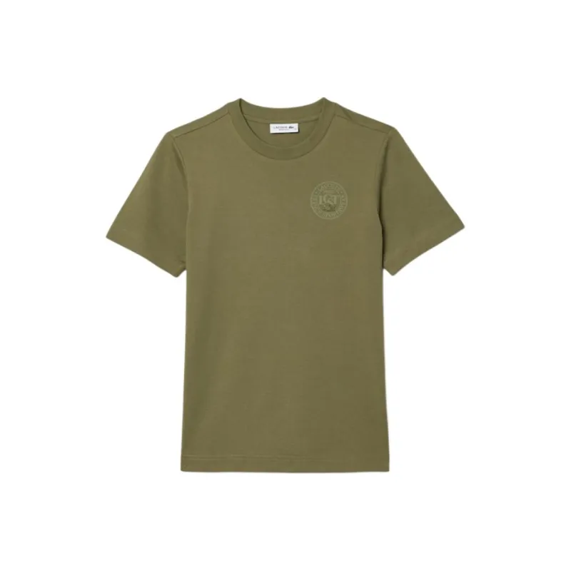LACOSTE T Shirt Women's Khaki Green-0