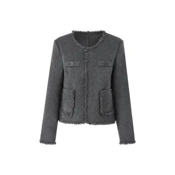 Katie Ermilio Jacket Women's Gray