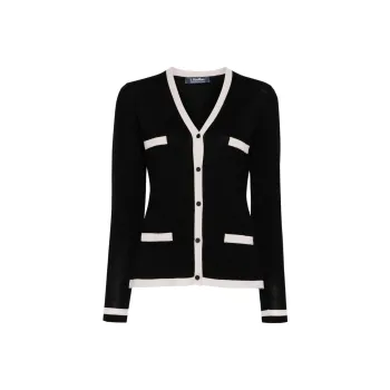 MaxMara Kenya V Neck Buttoned Cardigan
